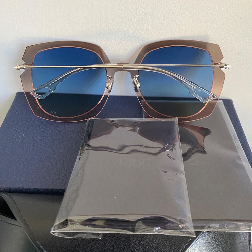 Christian Dior Sunglasses Eyewear Dior Diorattitude1 Square Grey Pink - Picture 3 of 3